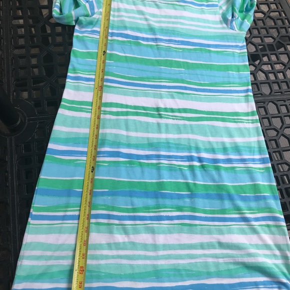 LILLY PULITZER Linden stripe Cotton Shift Dress M - Picture 12 of 14